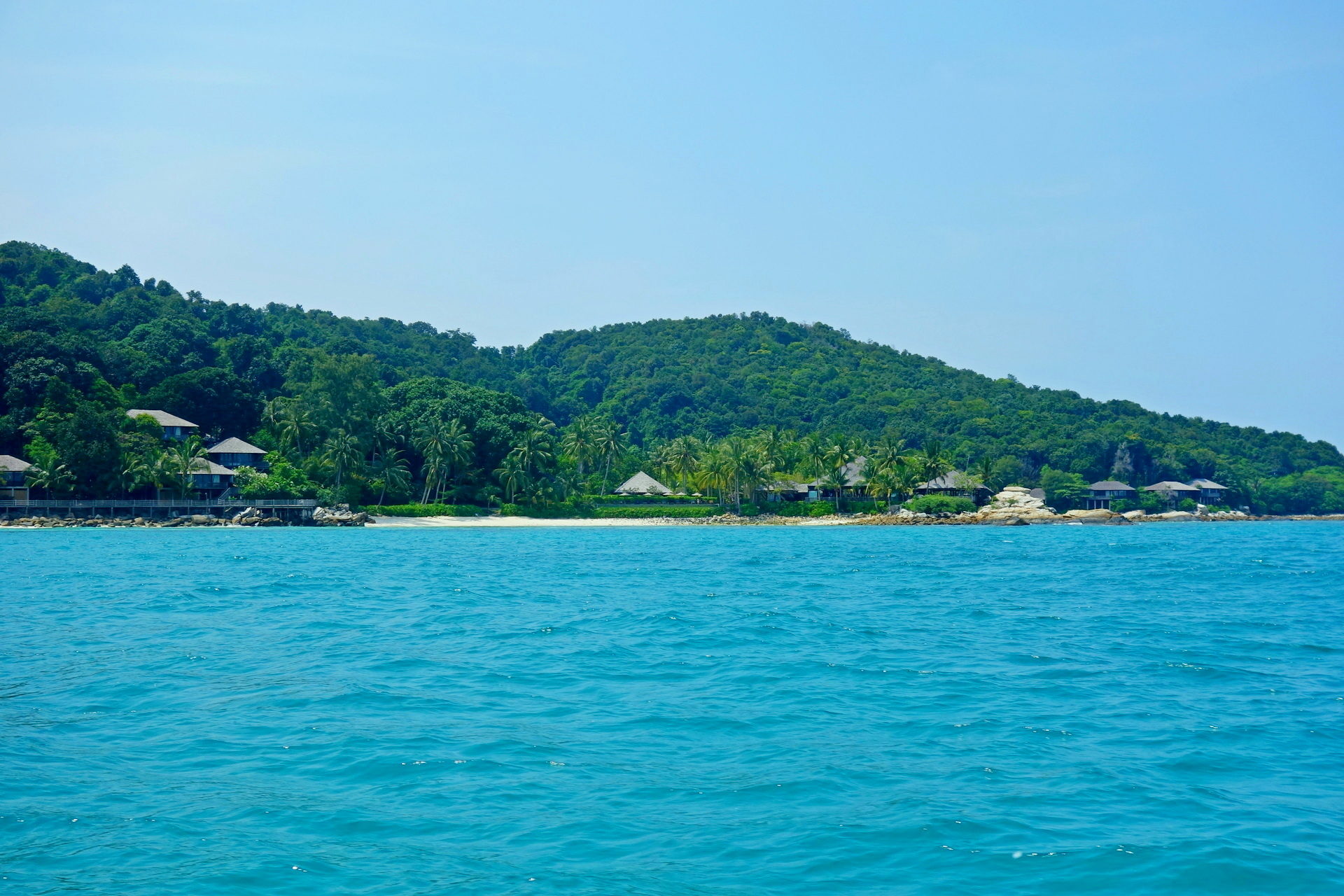 Batu Batu Resort Pulau Babi Tengah, Johor, Malezja.